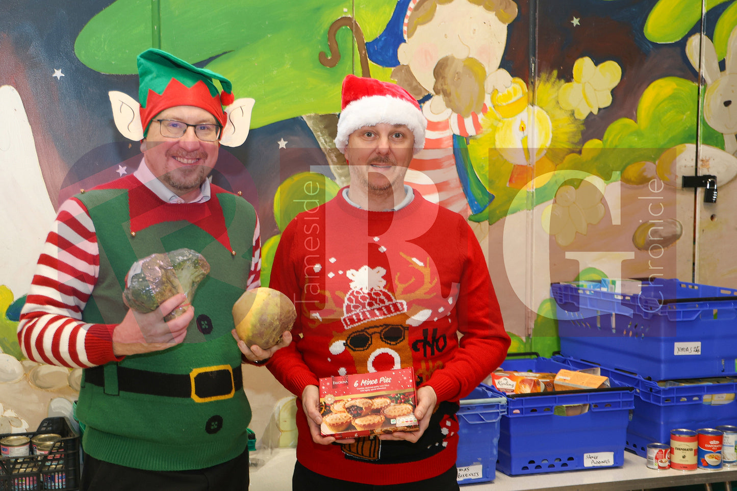 XMAS HAUGHTON GREEN FOOD BANK 2024 (11).JPG