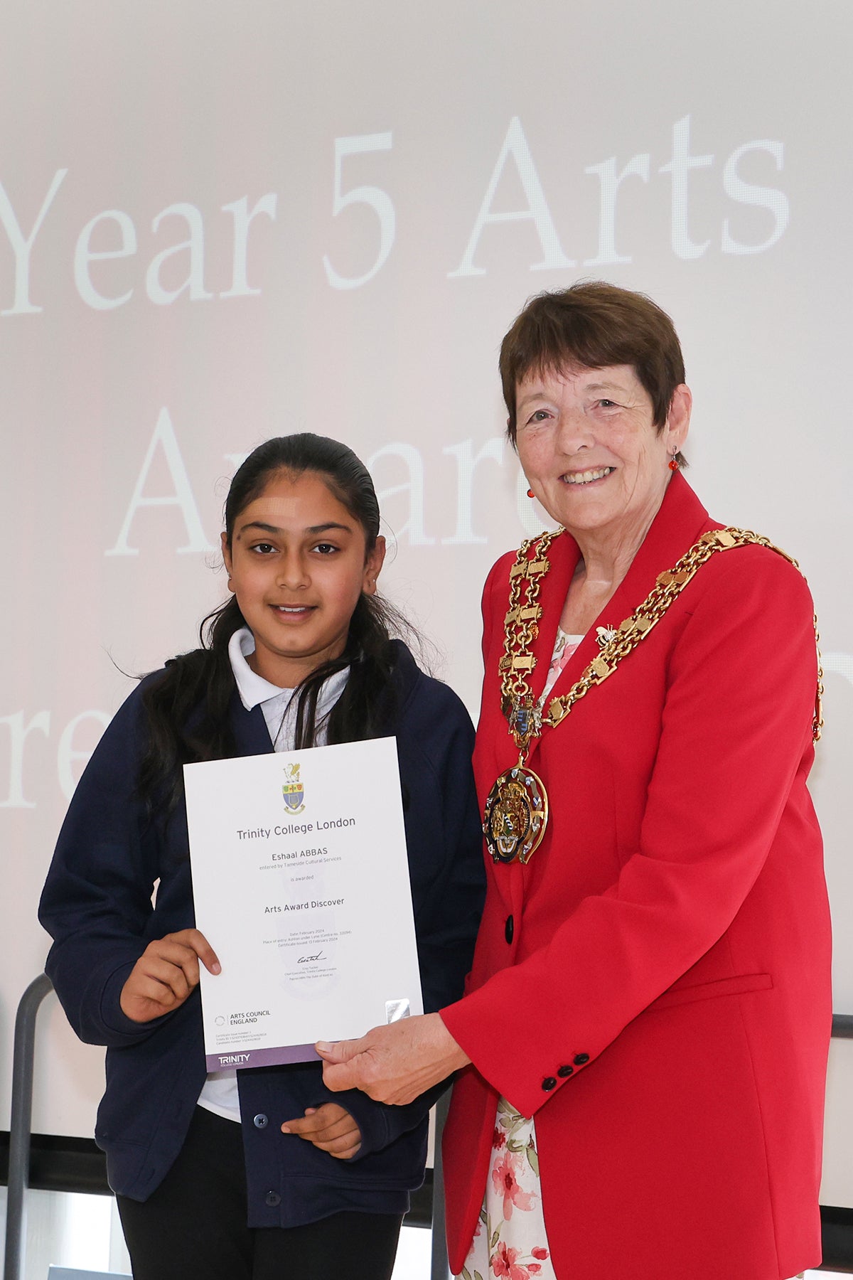 Arts Awards Waterloo School 2024 Ashton