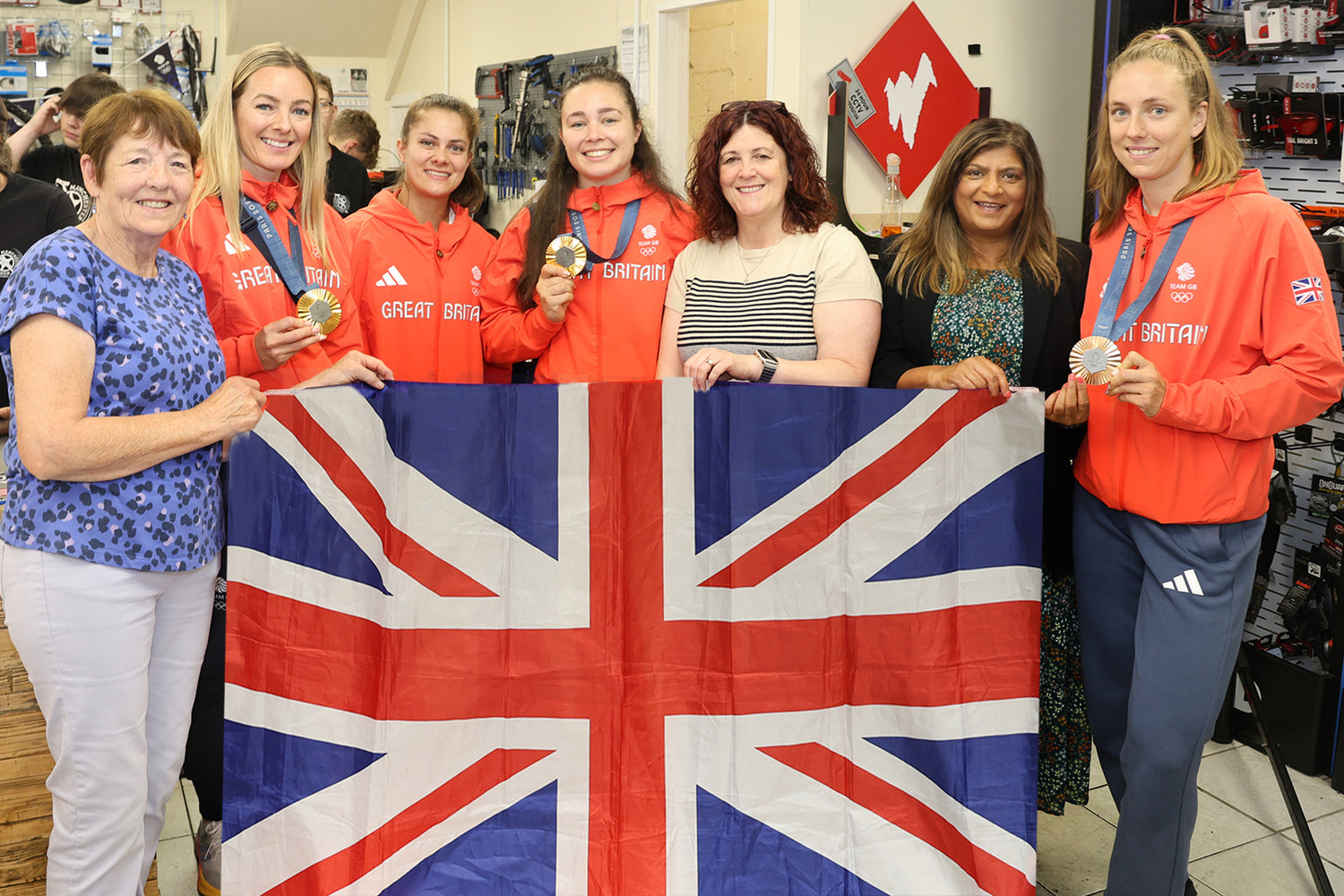 British Trio Win Women's Team Sprint Gold