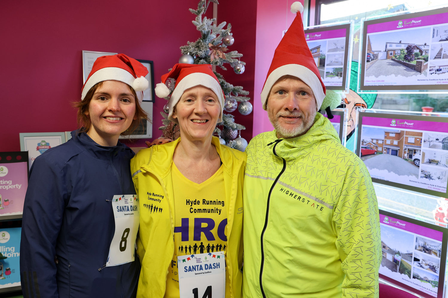 HYDE PURPLE HEART SANTA DASH