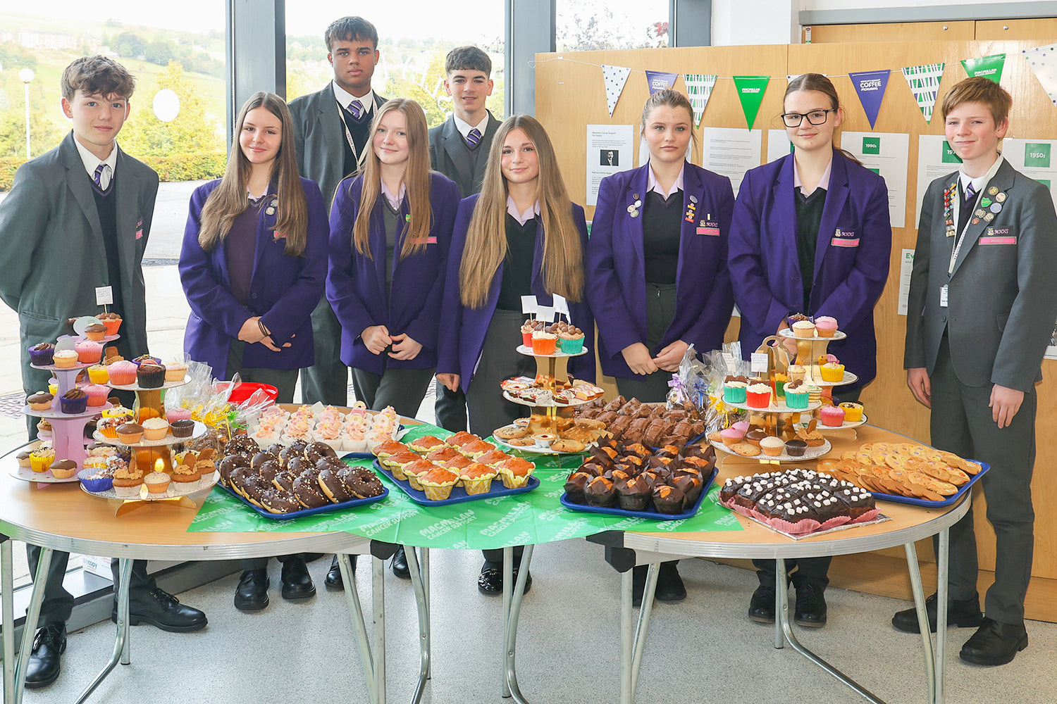 Mossley Hollins Macmillan Cake Sale 24