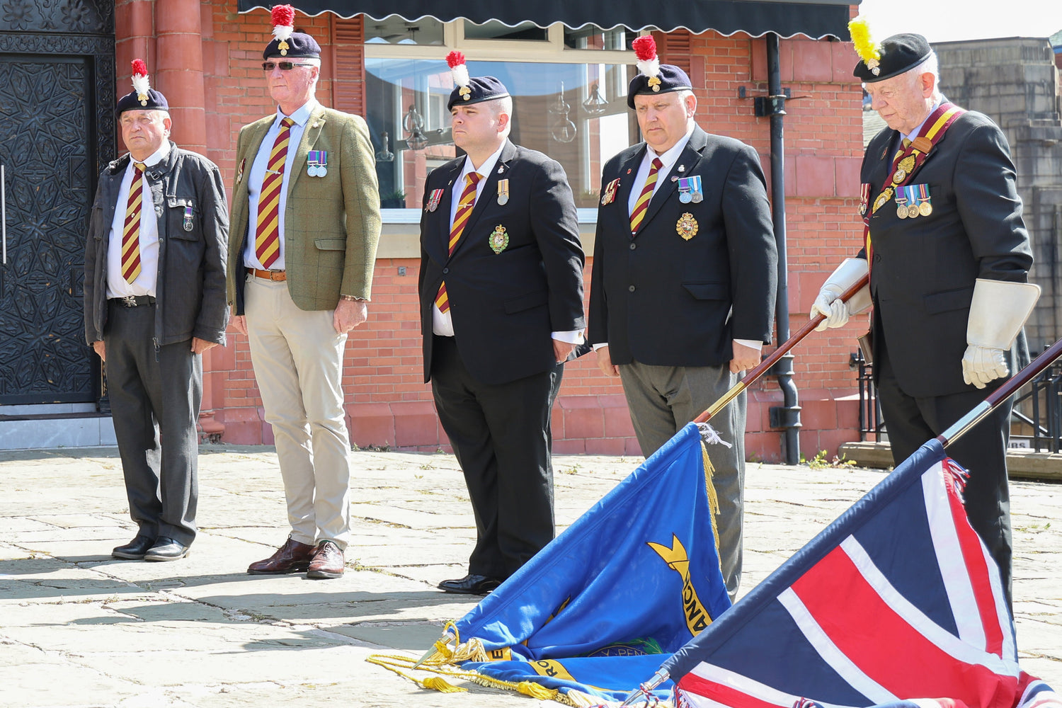 VJ DAY 80 OLDHAM CENTRE MORNING