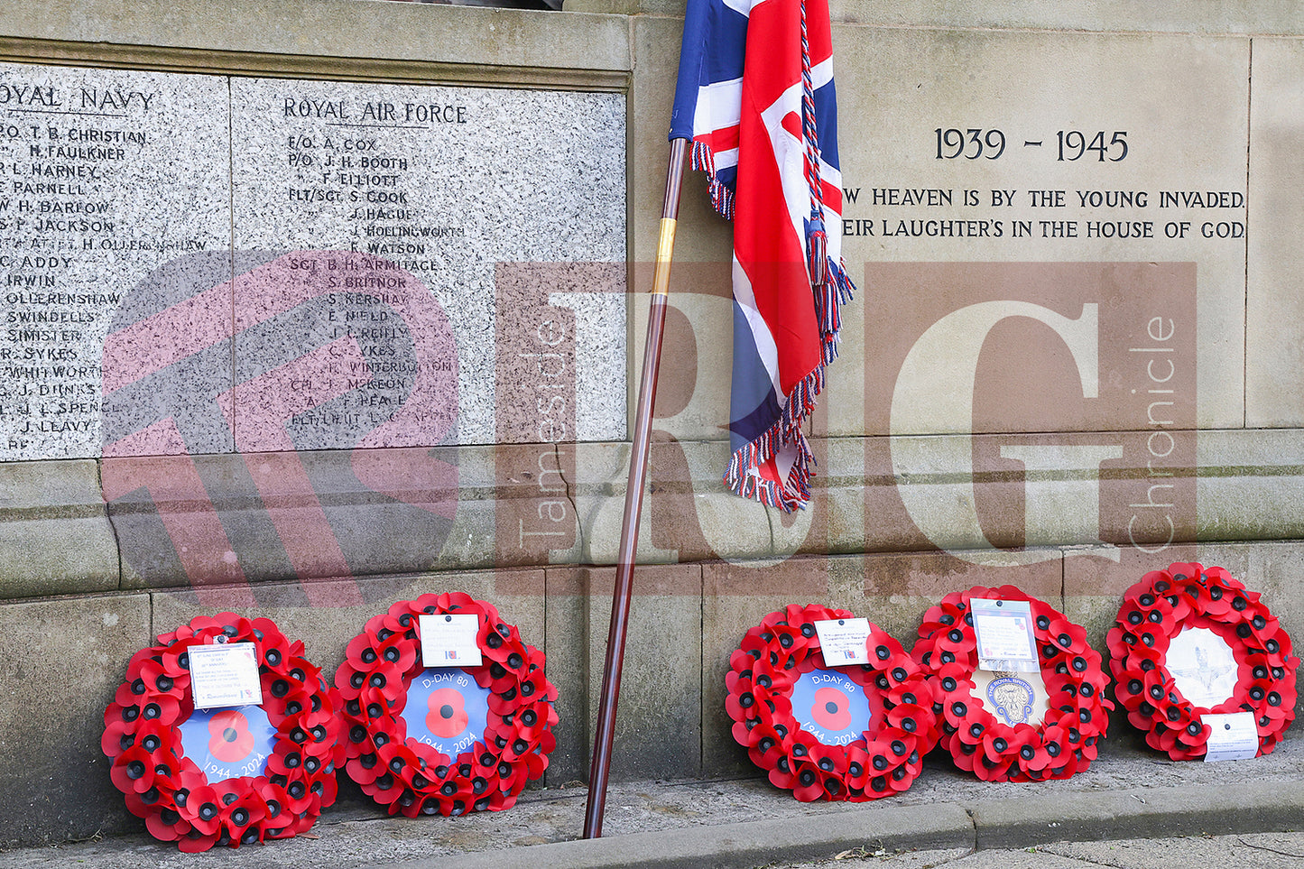 D-DAY 80 COMMEMORATION SERVICE STALYBRIDGE 2024 (51).JPG