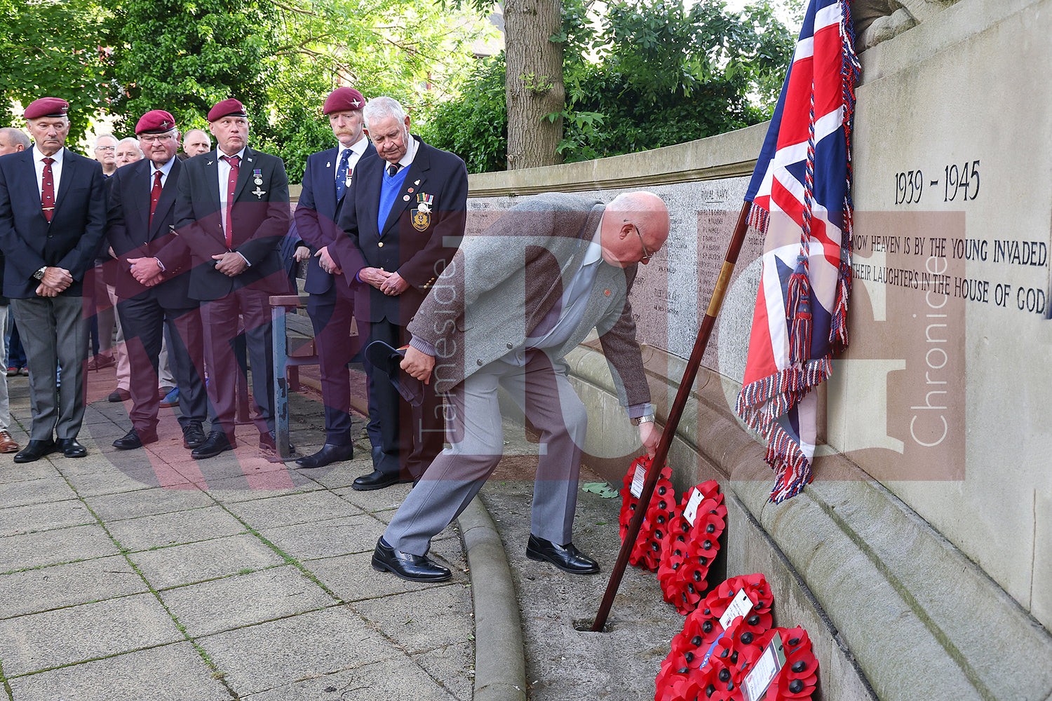 D-DAY 80 COMMEMORATION SERVICE STALYBRIDGE 2024 (36).JPG